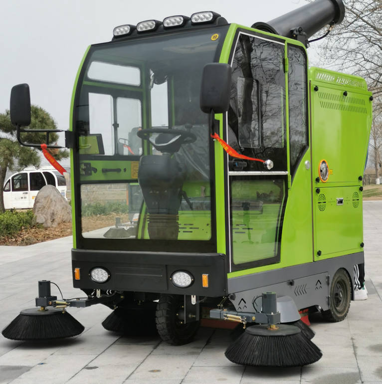 商洛道路清洁广泛应用电动环卫清扫车
