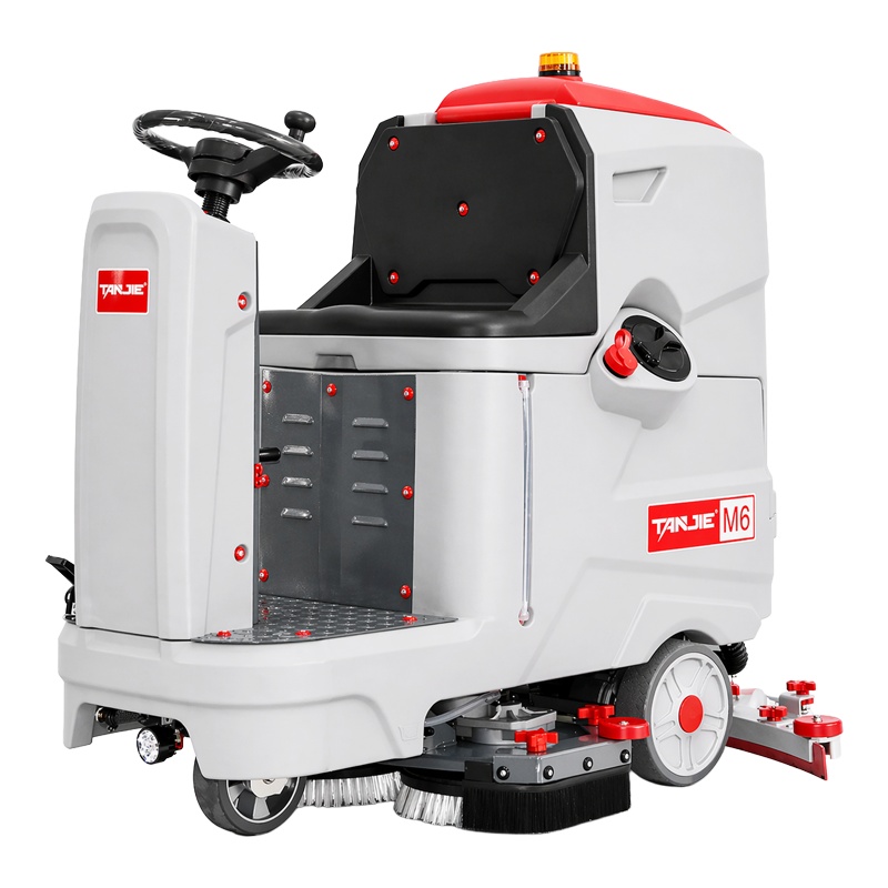 商洛坦洁驾驶式洗地机M6【双刷】